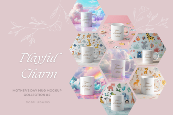 Playful Charm Mug Mockups Collection