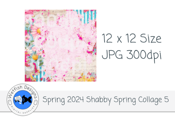 Shabby Spring Printable Collage 5: A Creative Starter Kit