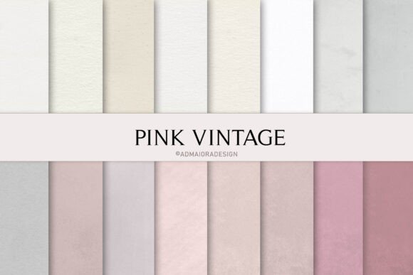 Vintage Pink: Elevating Your Digital Craft Projects with Timeless Aesthetics